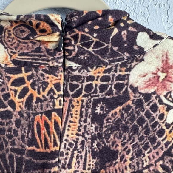 Soft Surroundings Adamoris Floral 3/4 Sleeves Long Midi Dress - Picture 7 of 8